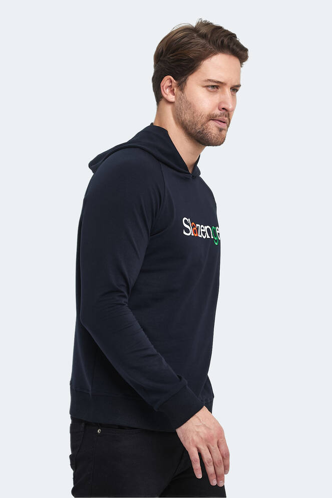 Slazenger KADMOSS Erkek Lacivert Sweatshırt