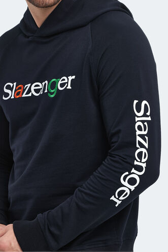 Slazenger KADMOSS Erkek Lacivert Sweatshırt - Thumbnail