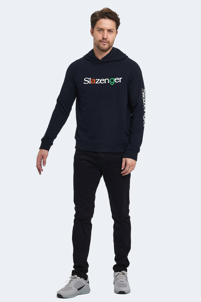 Slazenger KADMOSS Erkek Lacivert Sweatshırt