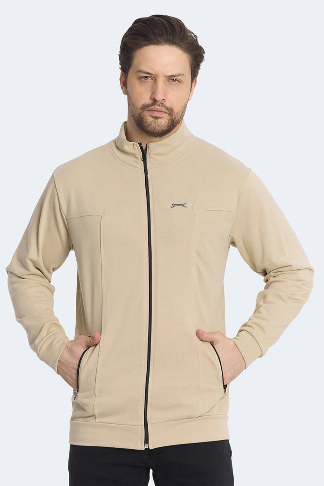Slazenger KAGISONA Erkek Sweatshirt Bej