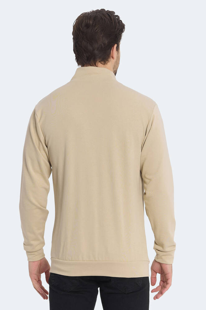 Slazenger KAGISONA Erkek Sweatshirt Bej