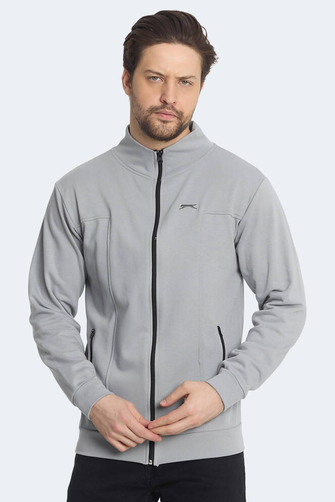 Slazenger KAGISONA Erkek Sweatshirt Gri