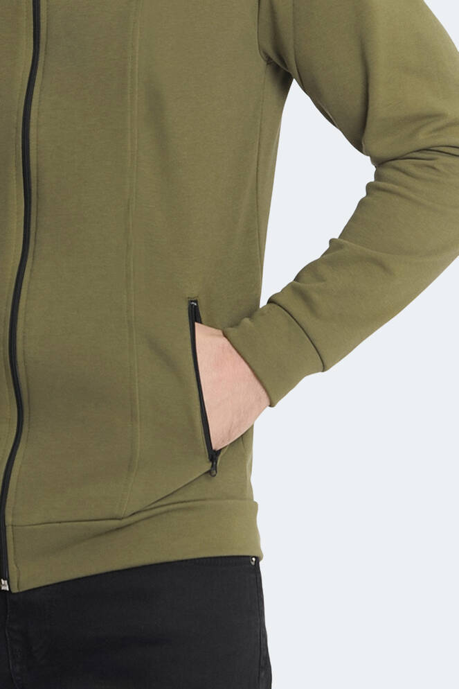 Slazenger KAGISONA Erkek Sweatshirt Haki