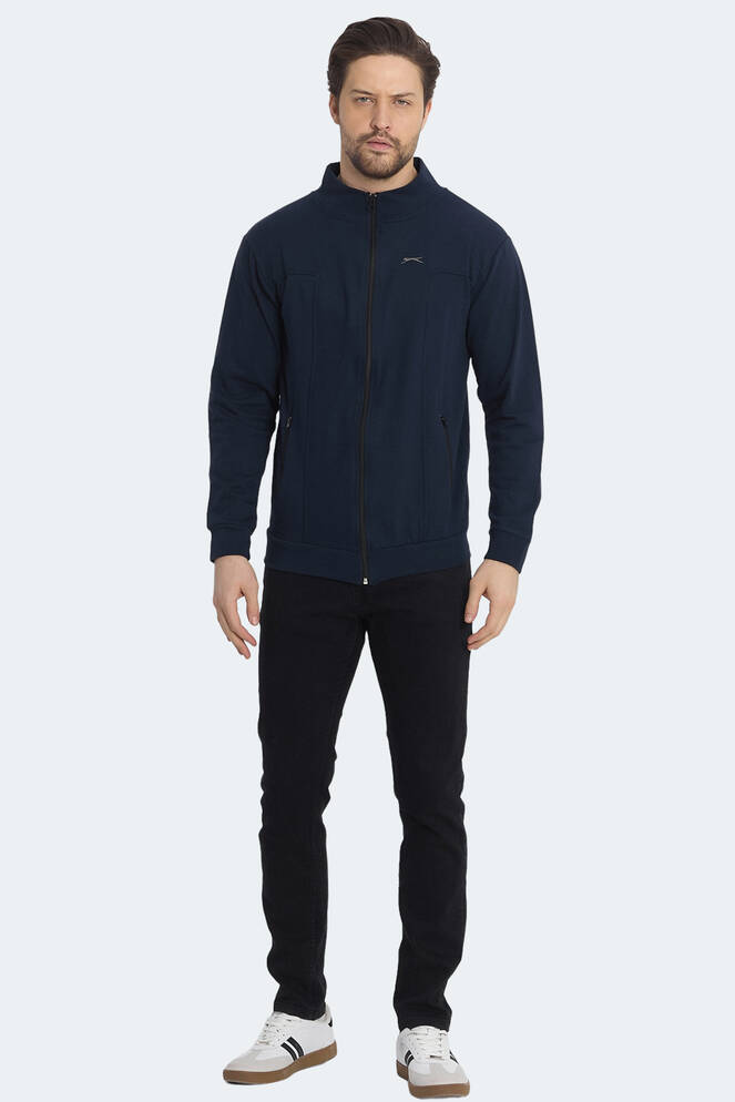 Slazenger KAGISONA Erkek Sweatshirt Lacivert