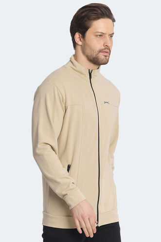 Slazenger KAGISONA Men's Sweatshirt Beige - Thumbnail
