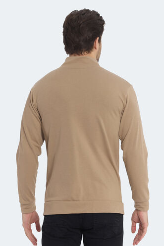 Slazenger - Slazenger KAGISONA Men's Sweatshirt Brown