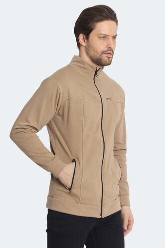 Slazenger KAGISONA Men's Sweatshirt Brown - Thumbnail