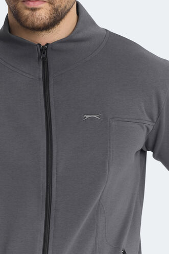 Slazenger KAGISONA Men's Sweatshirt Dark Grey - Thumbnail