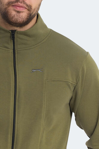 Slazenger KAGISONA Men's Sweatshirt Khaki - Thumbnail