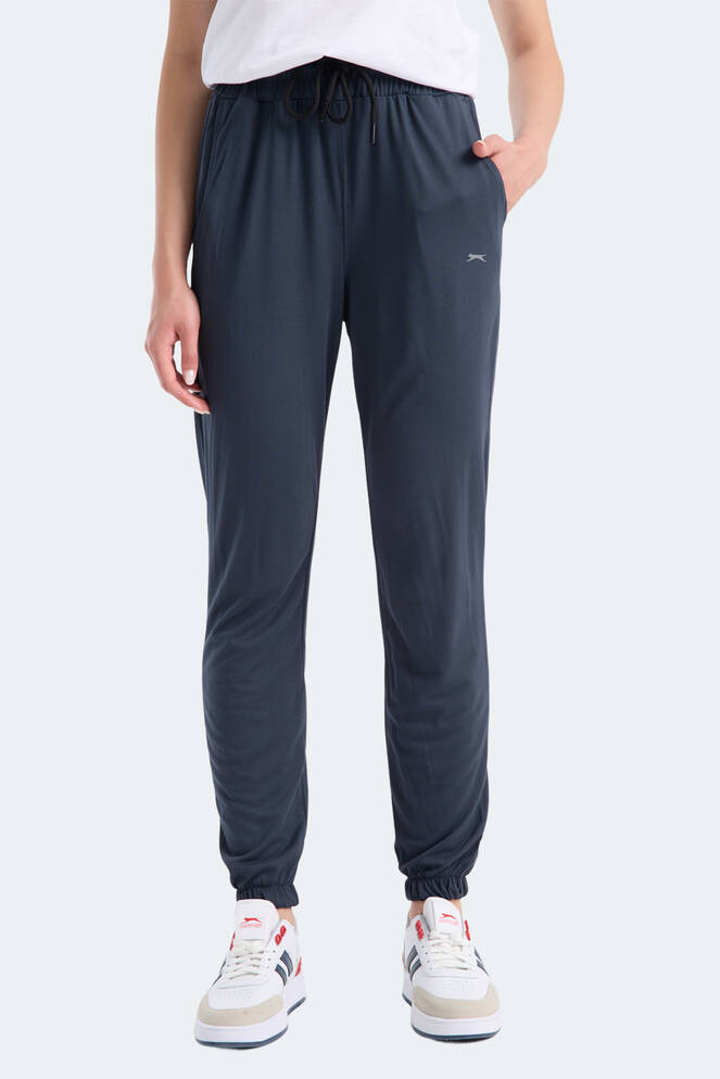 Slazenger KAIDA IN Kadın Cepli Koyu Gri Eşofman Altı