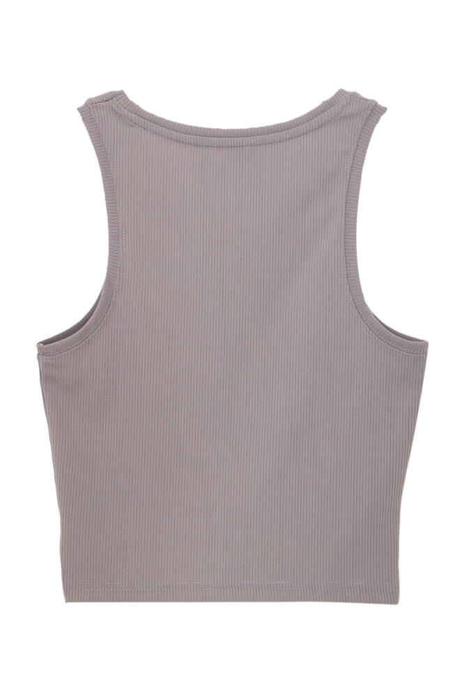 Slazenger KAIDENA Kadın Kolsuz T-Shirt Gri