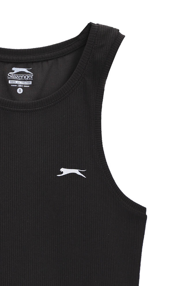 Slazenger KAIDENA Kadın Kolsuz T-Shirt Siyah