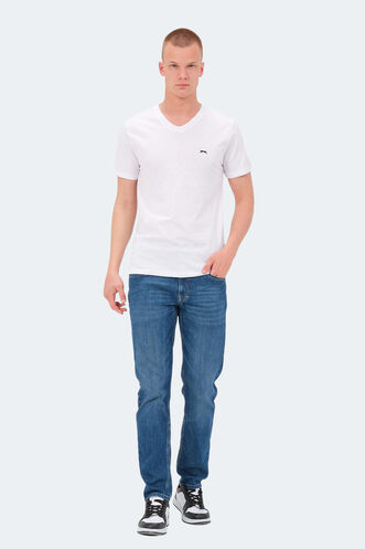 Slazenger KAIJA Erkek T-Shirt Beyaz - Thumbnail