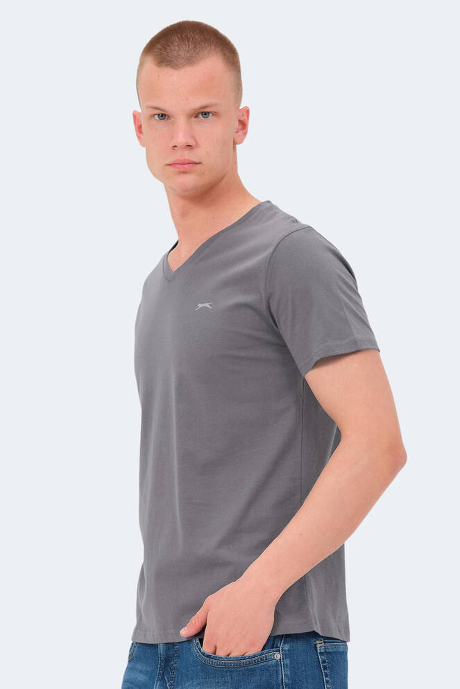 Slazenger KAIJA Erkek T-Shirt Gri
