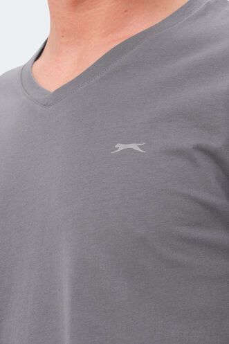 Slazenger KAIJA Erkek T-Shirt Gri - Thumbnail