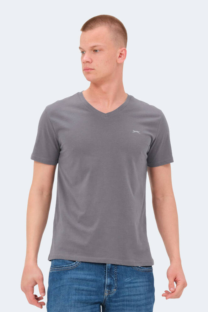 Slazenger KAIJA Erkek T-Shirt Gri
