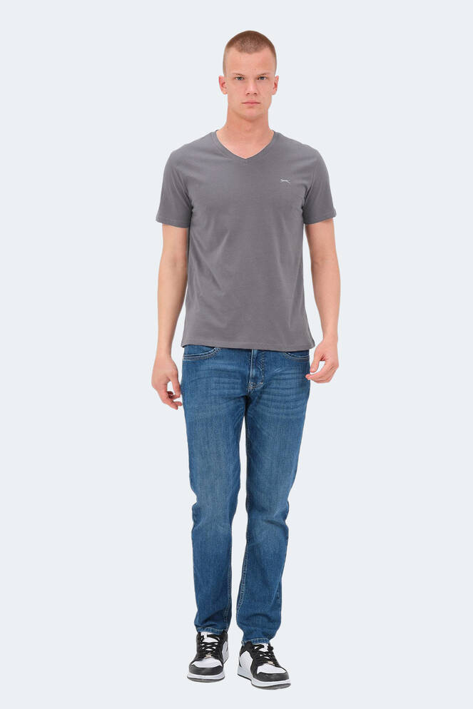 Slazenger KAIJA Erkek T-Shirt Gri
