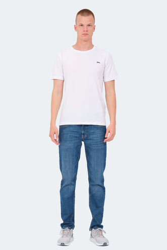 Slazenger KAIMANA Erkek T-Shirt Beyaz - Thumbnail