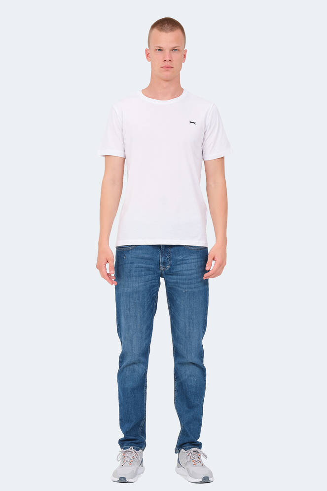 Slazenger KAIMANA Erkek T-Shirt Beyaz