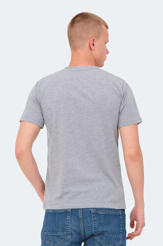 Slazenger KAIMANA Erkek T-Shirt Gri - Thumbnail