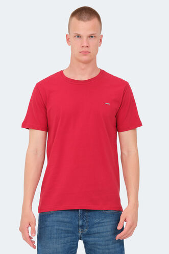 Slazenger KAIMANA Erkek T-Shirt Kırmızı - Thumbnail