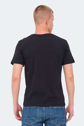 Slazenger KAIMANA Erkek T-Shirt Lacivert - Thumbnail