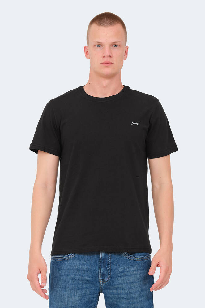Slazenger KAIMANA Erkek T-Shirt Siyah