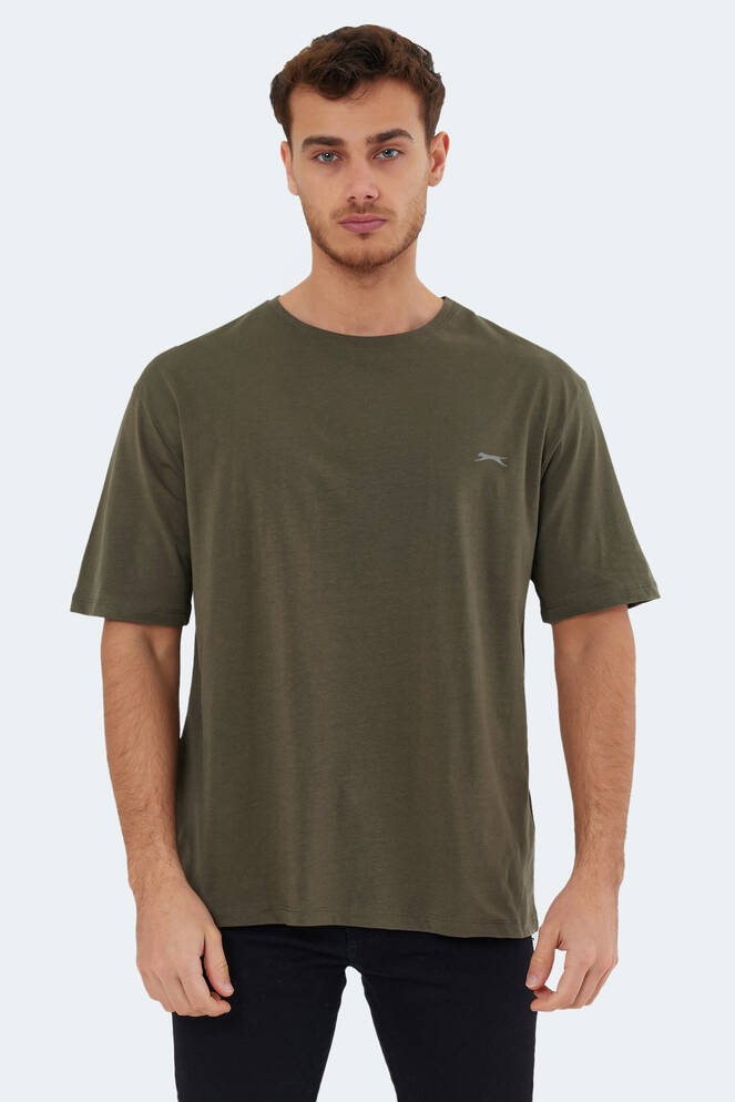 Slazenger KAISER Erkek Kısa Kollu T-Shirt Haki