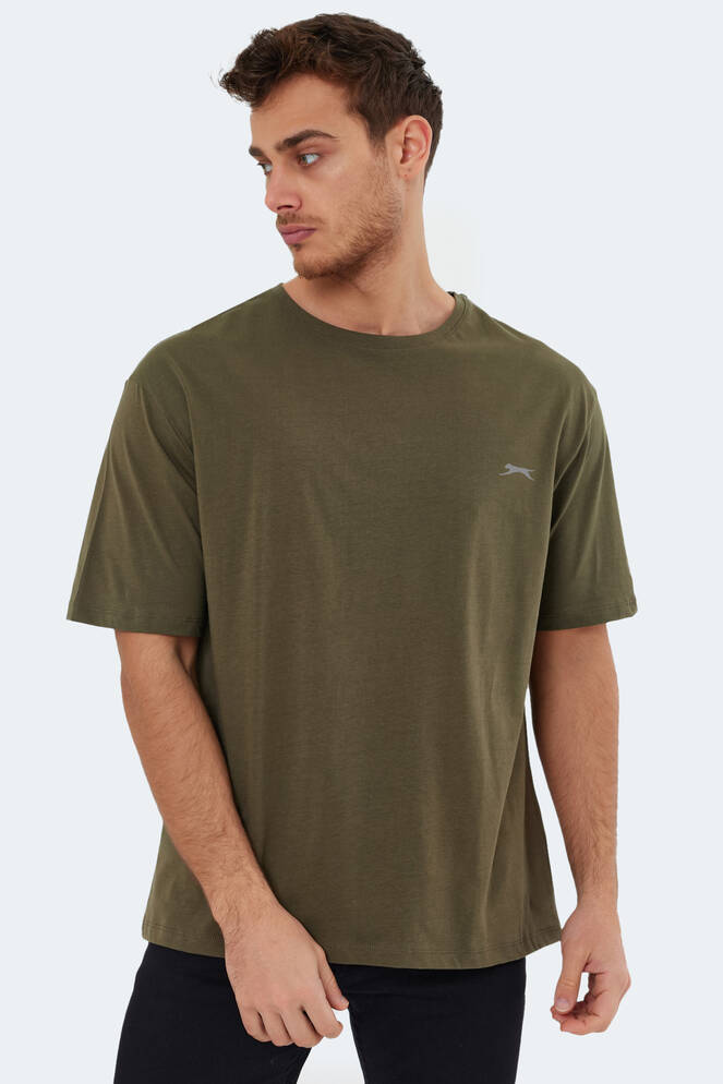 Slazenger KAISER Erkek Kısa Kollu T-Shirt Haki
