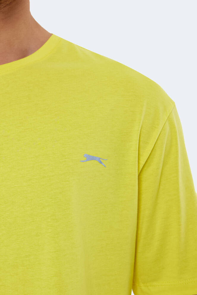 Slazenger KAISER Erkek Kısa Kollu T-Shirt Sarı