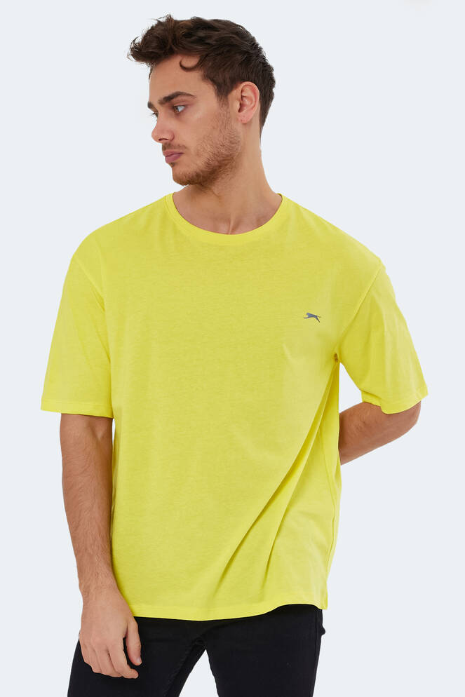 Slazenger KAISER Erkek Kısa Kollu T-Shirt Sarı