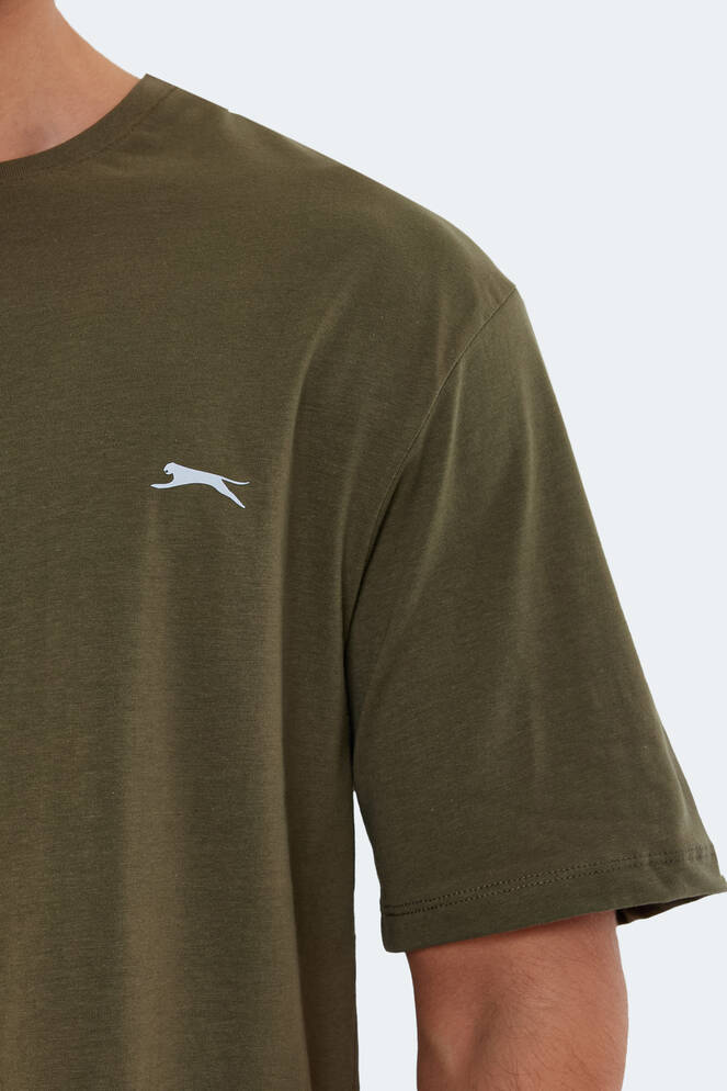 Slazenger KAISER Men's Short Sleeve T-Shirt Khaki