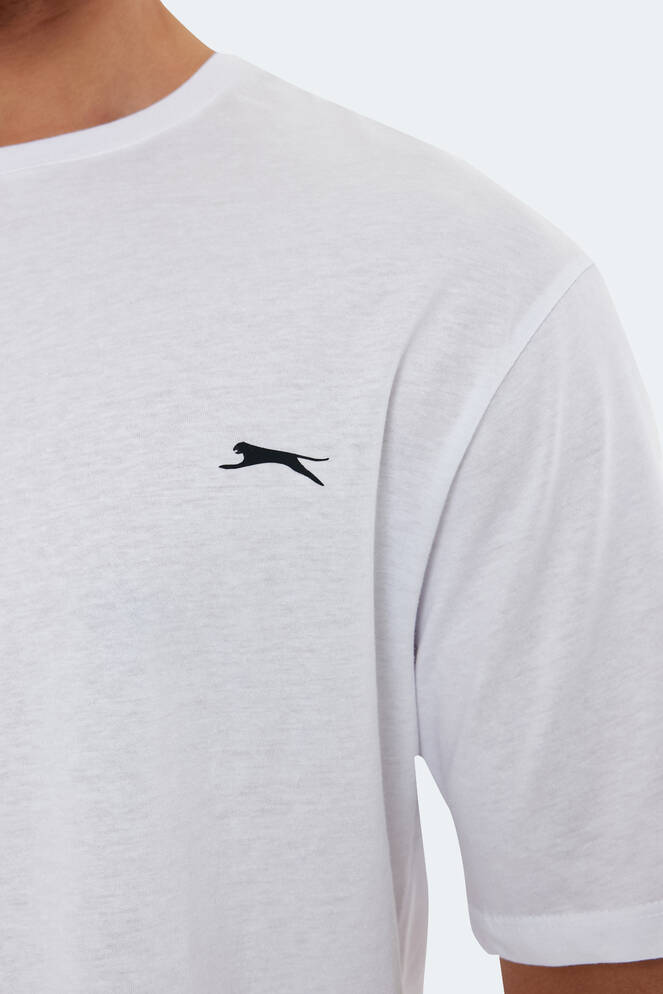 Slazenger KAISER Men's Short Sleeve T-Shirt White