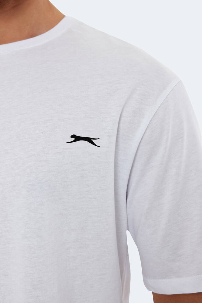 Slazenger KAISER Men's Short Sleeve T-Shirt White