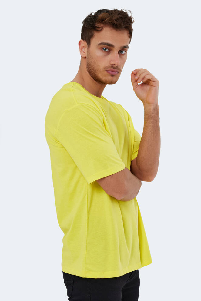 Slazenger KAISER Men's Short Sleeve T-Shirt Yellow