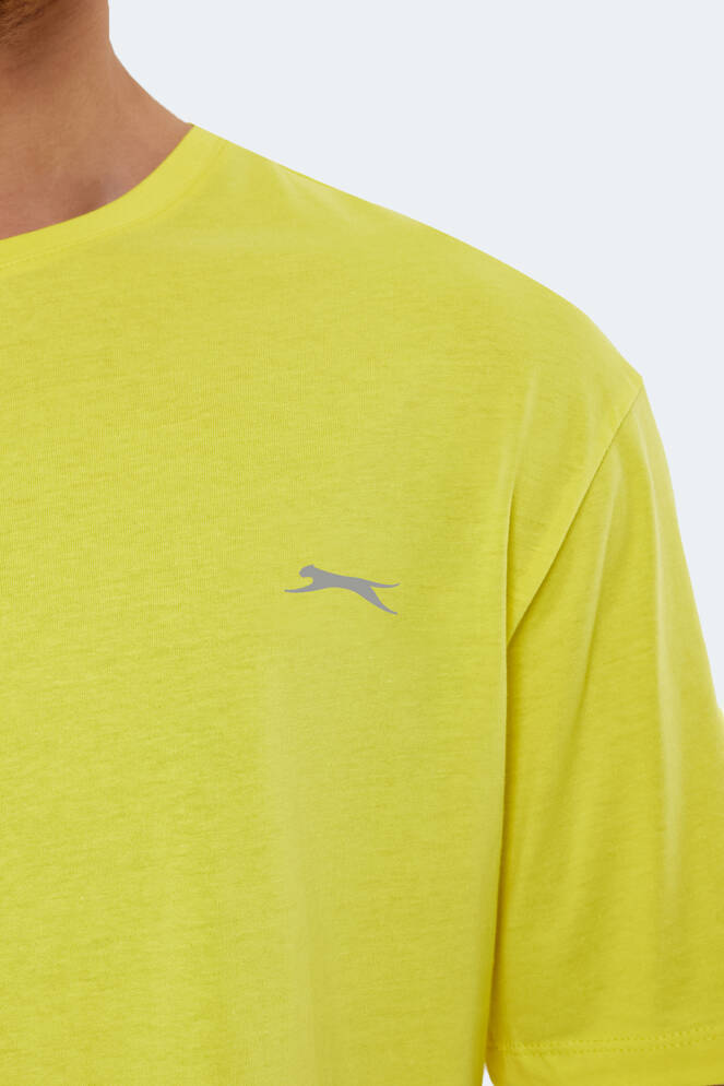 Slazenger KAISER Men's Short Sleeve T-Shirt Yellow