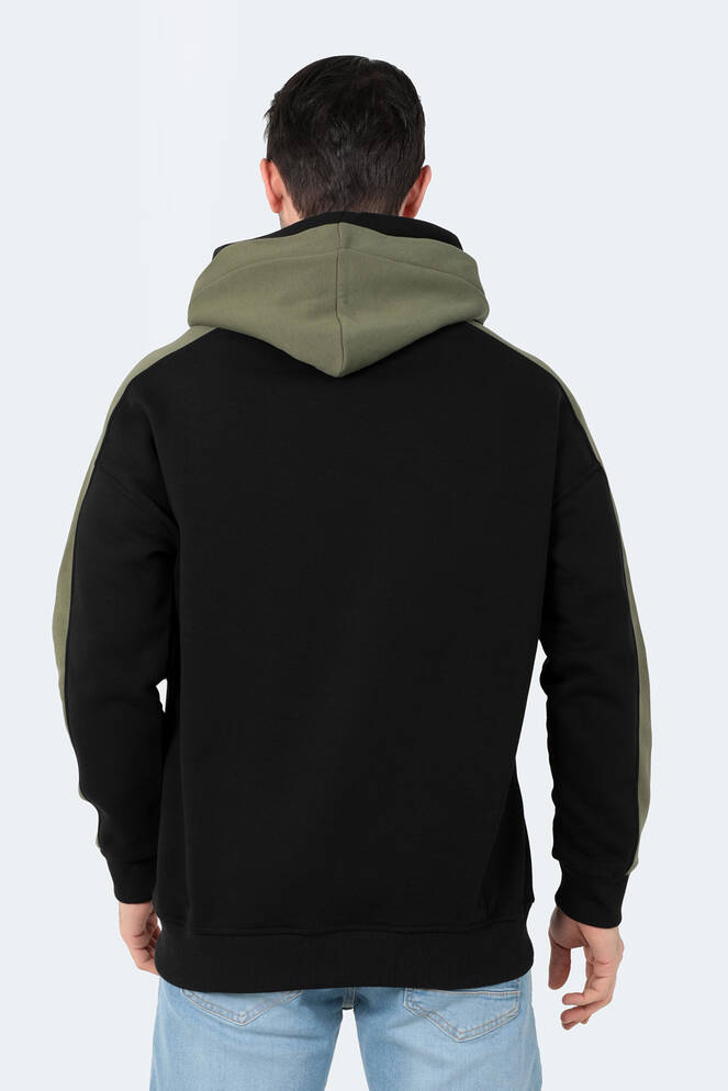 Slazenger KALEA Erkek Sweatshirt Siyah