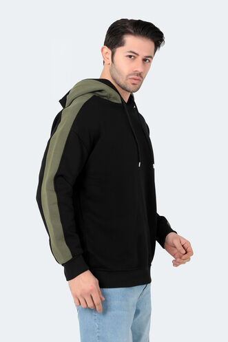 Slazenger KALEA Erkek Sweatshirt Siyah - Thumbnail