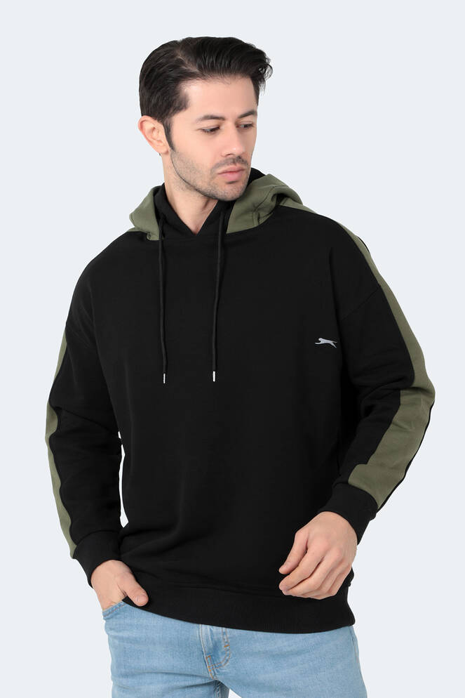 Slazenger KALEA Erkek Sweatshirt Siyah