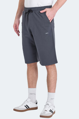 Slazenger - Slazenger KALEV Erkek Şort Koyu Gri