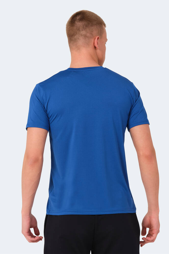 Slazenger KALLIAS Erkek Tişört Kobalt Mavi