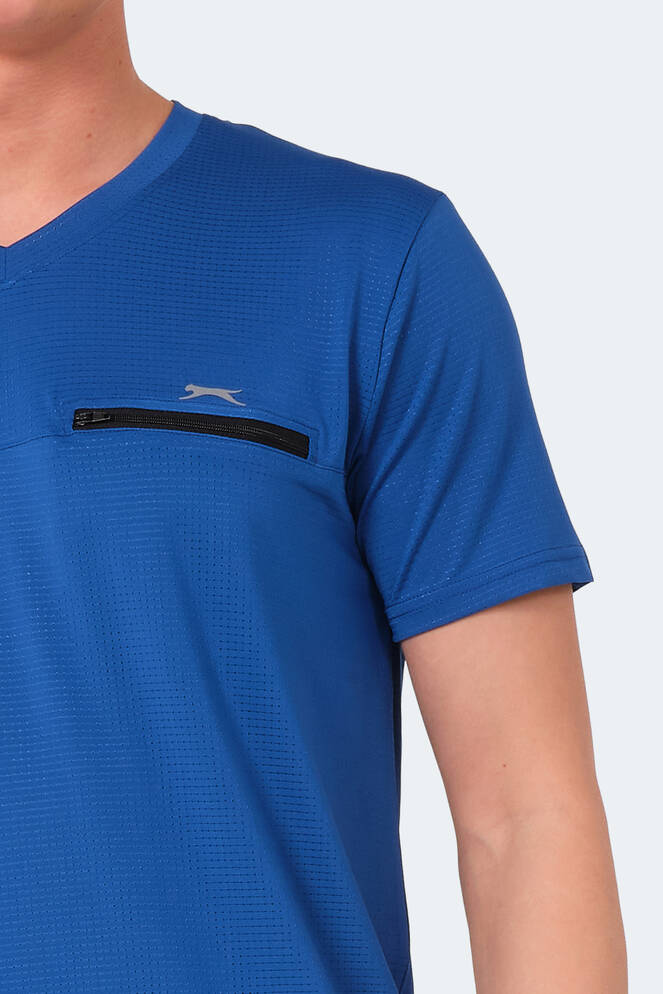 Slazenger KALLIAS Erkek Tişört Kobalt Mavi