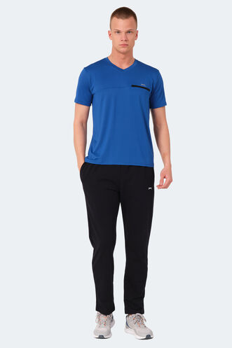 Slazenger KALLIAS Erkek Tişört Kobalt Mavi - Thumbnail