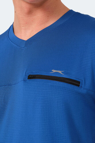 Slazenger KALLIAS Men's T-Shirt Cobalt Blue - Thumbnail
