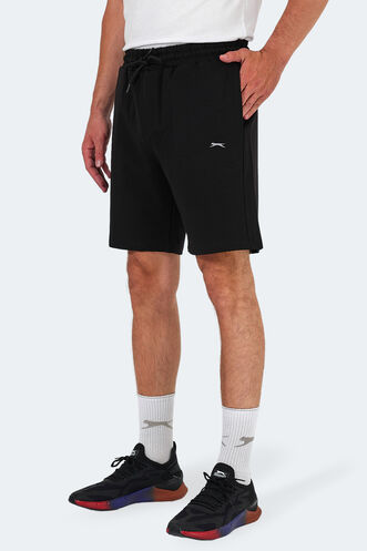 Slazenger KALLIE Erkek Şort Siyah - Thumbnail
