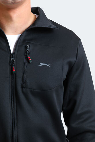 Slazenger KALYAN Erkek Sweatshirt Siyah - Thumbnail