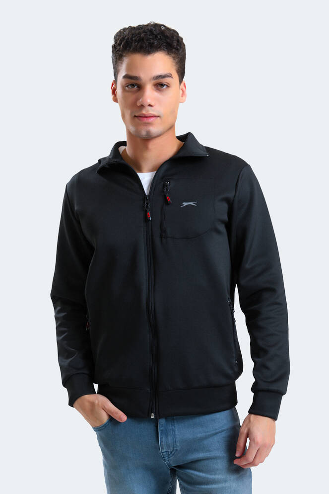 Slazenger KALYAN Erkek Sweatshirt Siyah
