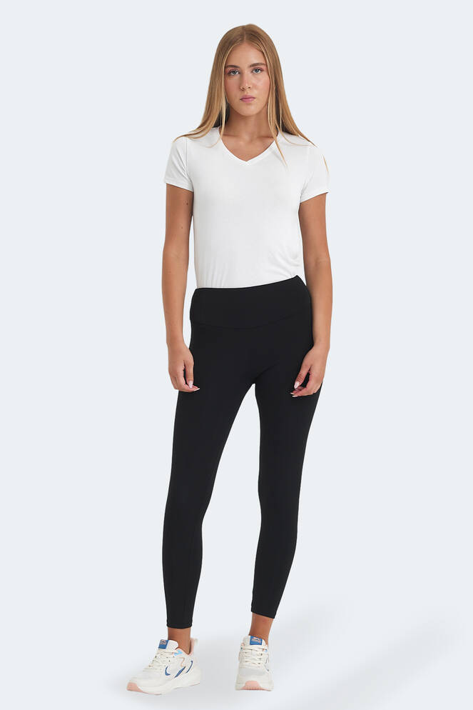 Slazenger KAMALA Kadın Siyah Tayt