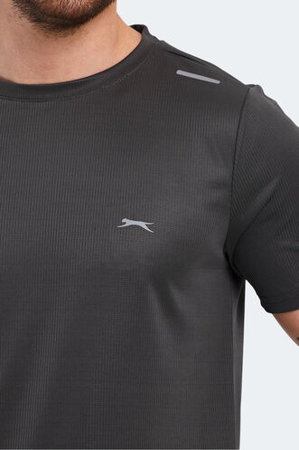 Slazenger KAMALANI Men's T-Shirt Dark Gray - Thumbnail