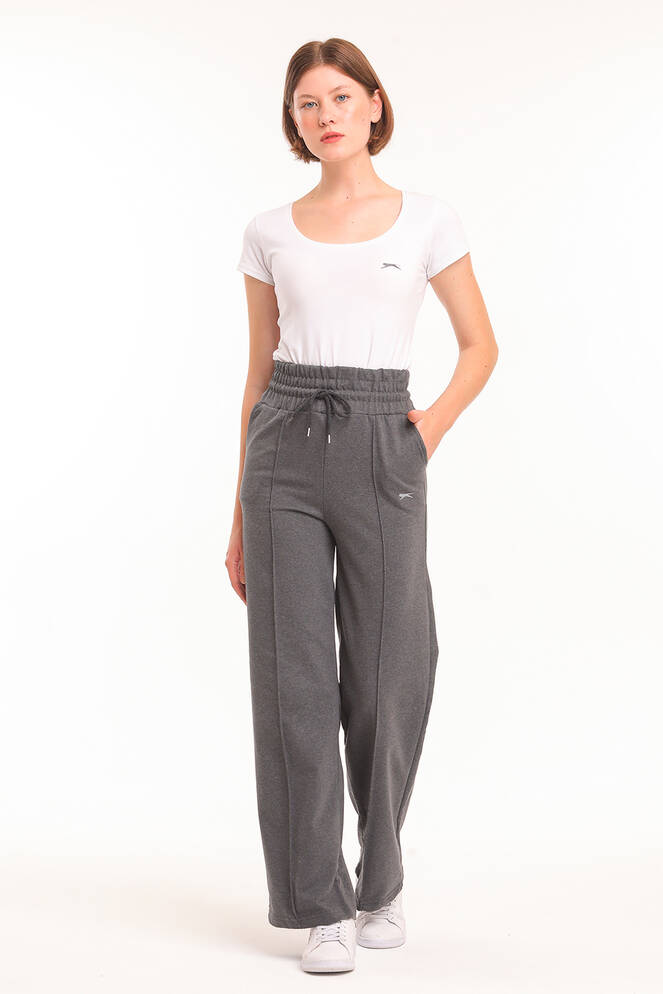 Slazenger KAMILA Women's Tracksuit Bottoms Dark Grey